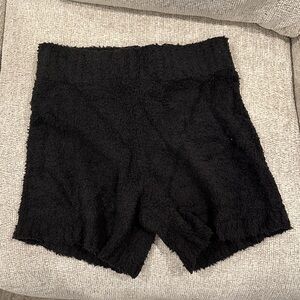 Skims Cozy Black Women's Shorts NWOT